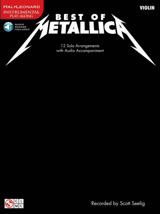 Best of Metallica (+Audio Access: for violin