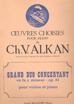 Grand Duo concertant fa mineur op.21 pour violon et piano