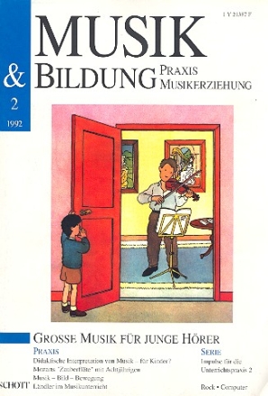 Musik und Bildung Band 2 1992 Groe Musik fr junge Hrer