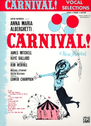 Carnival (a new Musical) for vocal/piano/guitar vocal selections