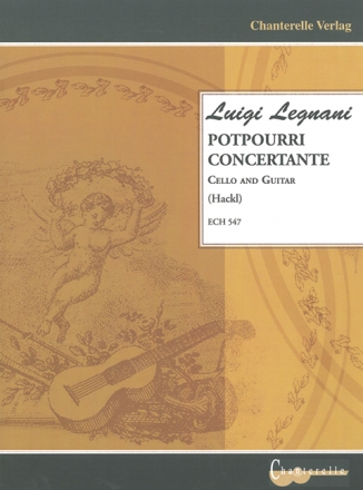 Potpourri concertant for cello and guitar score and parts