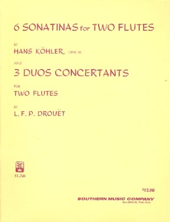 6 Sonatinas op.96 and 3 Duos concertants for 2 flutes parts