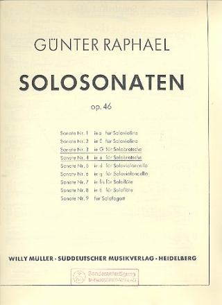 2 Sonaten op.46 fr Viola
