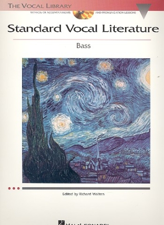 Standard Vocal Literature (+Online Audio) for bass and piano