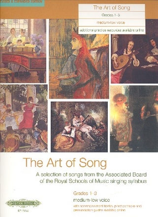 The Art of Song Grades 1-3 for medium-low voice and piano revised and expanded edition