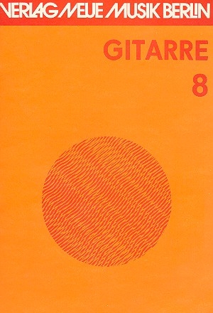 Vortragsliteratur Band 8 fr Gitarre