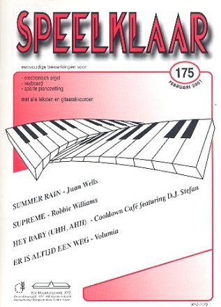 Speelklaar Vol.175: for organ (piano/keyboard), vocal, guitar score