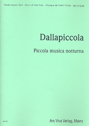 Piccola Musica Notturna  Studienpartitur