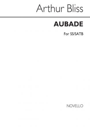 Aubade for Coronation Morning for 2 sopranos and mixed corus a cappella score,  archive copy