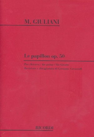 Le Papillon op.50 fr Gitarre