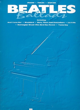 Beatles: Ballads songbook piano/vocal/guitar