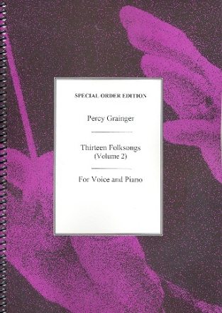 13 Folksongs vol.2 for voice and piano