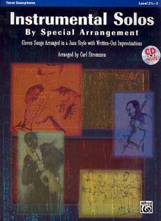 Instrumental Solos by Special Arrangement (+CD) for tenor saxophone and piano