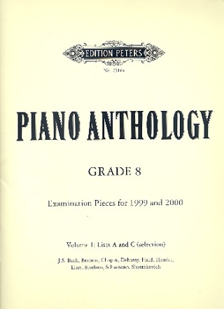 Piano Anthology Grade 8 Examination Pieces for 1999 and 2000