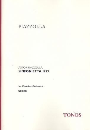 Sinfonietta 1953 fr Kammerorchester Partitur