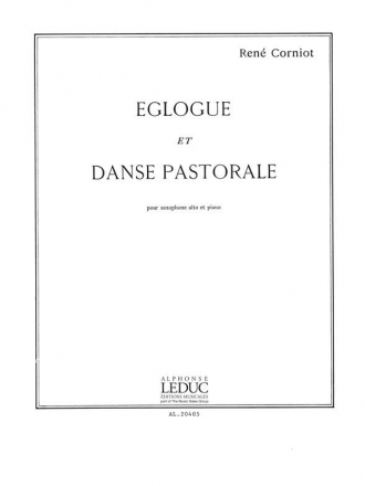 Eglogue et Danse Pastorale pour sasophone et piano