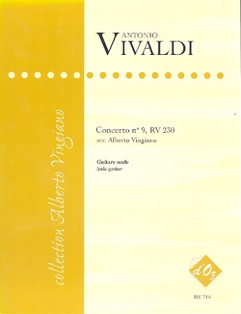 Concerto No. 9 RV230 pour guitare