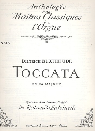 Toccata no.45 fr Orgel