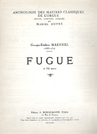 Fugue fr Orgel