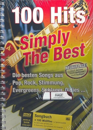 100 Hits Simply the Best (+USB-Stick): fr Keyboard, Sound-Module und Computer