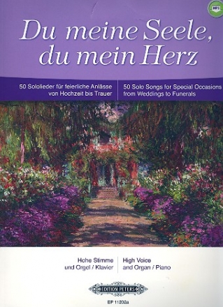 Du meine Seele du mein Herz fr Gesang (hoch) und Klavier