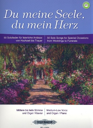 Du meine Seele du mein Herz fr Gesang (mittel - tief) und Orgel (Klavier)