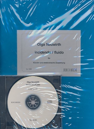 Incidendo (+CD) fr Klavier und elektronische Zuspielung