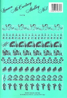 Lennon and McCartney Medley vol.1 for mixed chorus a cappella score