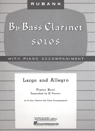 Largo und Allegro fr Bassklarinette und Klavier