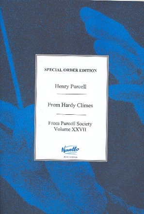 From Hardy Climes for soloists, mixed chorus and instruments score,  archive copy