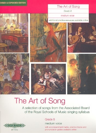 The Art of Song Grade 8 for medium voice and piano revised and expanded edition