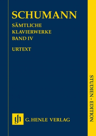 Smtliche Klavierwerke Band 4  Studienpartitur