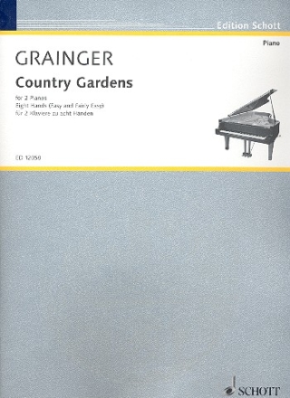 Country Gardens fr 2 Klaviere zu 8 Hnden 2 Spielpartituren