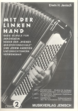 Mit der linken Hand Band 2 fr Akkordeon