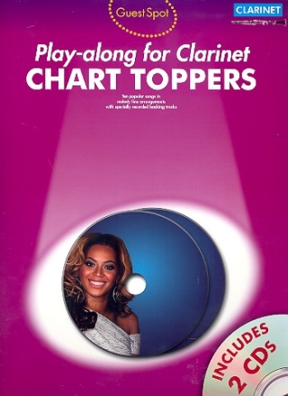 Chart Toppers (+2 CD's): for clarinet Guest Spot Playalong