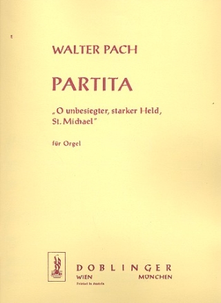 Partita O unbesiegter starker Held fr Orgel