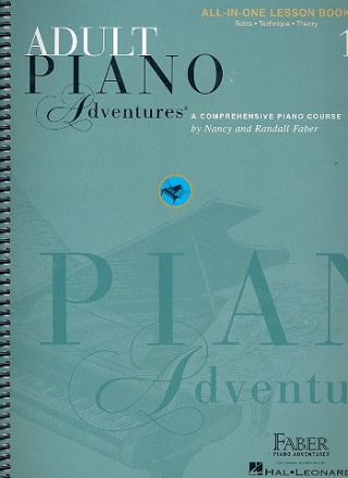 Adult Piano Adventures Level 1 All-in-One Lesson Book