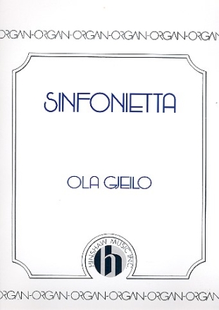 Sinfonietta for organ