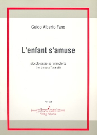 L'enfant s'amuse  pour piano