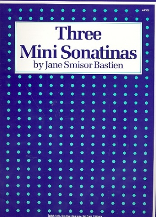 3 Mini Sonatinas for piano