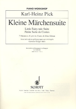 Kleine Mrchensuite Heft 5 fr Klavier