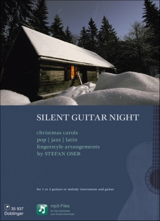 Silent Guitar Night fr 1-2 Gitarren/Tabulatur (Gesang ad lib) Partitur