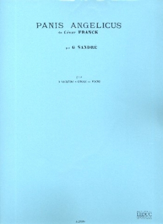 Panis angelicus fr 2 Violinen und Orgel (Klavier) Stimmen