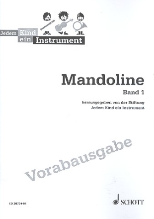 Jedem Kind ein Instrument fr Mandoline Schlerheft