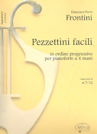 Pezzettini facili vol.2 (nos.7-12) per pianoforte a mani partitura