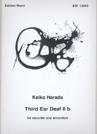 Third Ear Deaf II b  for recorder and accordion 2 scores