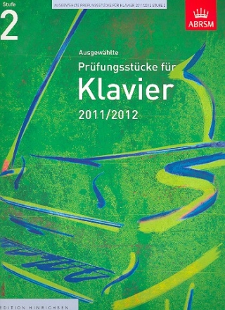 Ausgewhlte Prfungsstcke Stufe 2 2011/2012