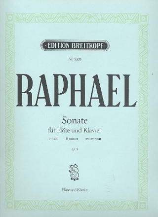 Sonate e-Moll op.8 fr Flte und Klavier