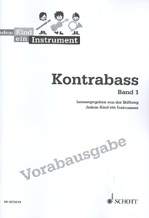 Jedem Kind ein Instrument fr Kontrabass Schlerheft