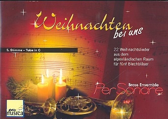 Weihnachten bei uns fr 5 Blechblser 5. Stimme (Tuba in C)